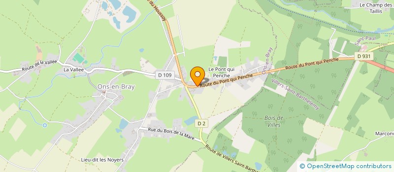 localisation de l'entreprise MADAME MAEVA MANGO  ONS-EN-BRAY