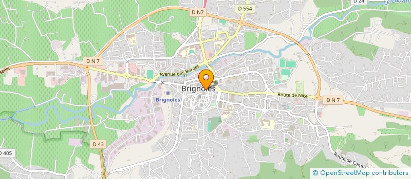 localisation de l'entreprise MADAME MAEVA MARCELLO à BRIGNOLES