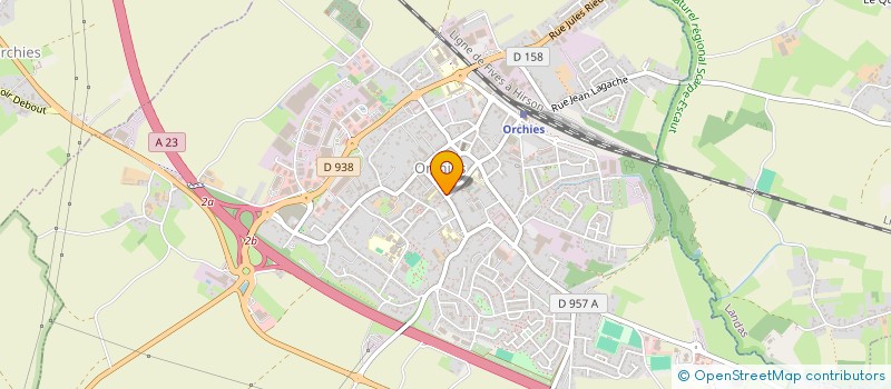 localisation de l'entreprise MADAME MAEVA MARIE  ORCHIES