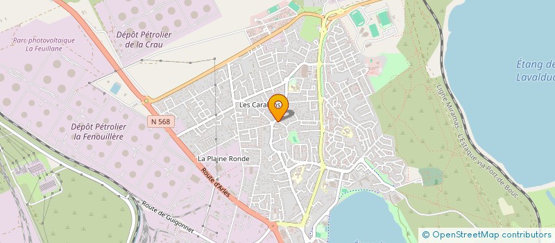 localisation de l'entreprise MADAME MAEVA MARQUES  ISTRES