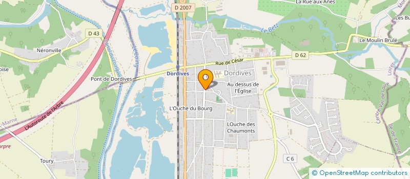 localisation de l'entreprise MADAME MAEVA MARTIN  DORDIVES