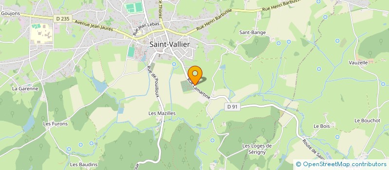 localisation de l'entreprise MADAME MAEVA MARYNIAK  SAINT-VALLIER