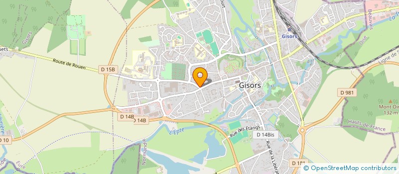 localisation de l'entreprise MADAME MAEVA MAUBOUSSIN  GISORS