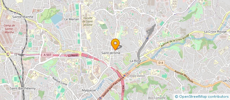 localisation de l'entreprise MADAME MAEVA MICALLEF à MARSEILLE