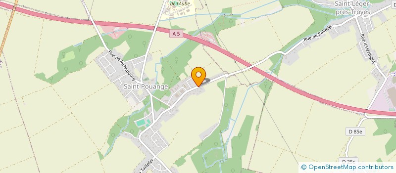 localisation de l'entreprise MADAME MAEVA MICHELIN  SAINT POUANGE