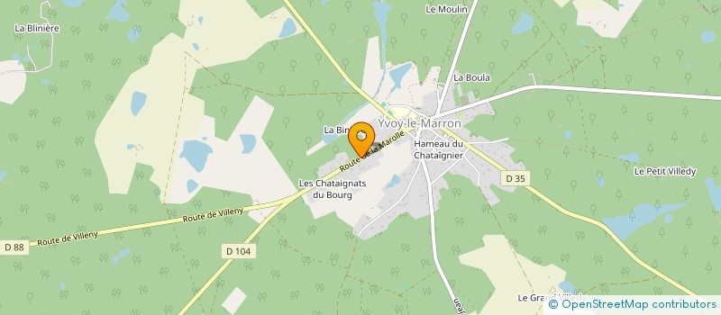 localisation de l'entreprise MADAME MAEVA MIRANDA DE CASTRO à BEAUGENCY