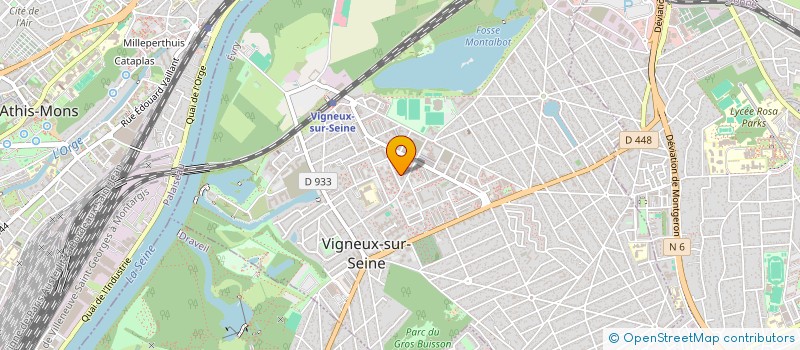 localisation de l'entreprise MADAME MAEVA MOCO  VIGNEUX-SUR-SEINE