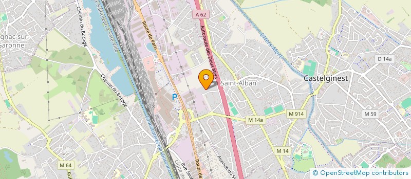 localisation de l'entreprise MADAME MAEVA MOMMEJA  SAINT-ALBAN