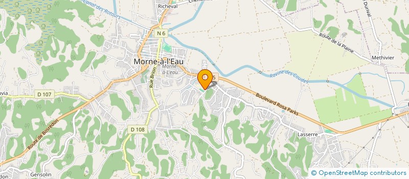 localisation de l'entreprise MADAME MAEVA MONTOUT à MORNE-A-L'EAU