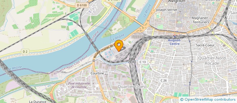 localisation de l'entreprise MADAME MAEVA MOREAU  AVIGNON