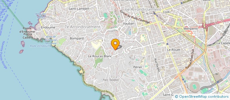 localisation de l'entreprise MADAME MAEVA MUETTON  MARSEILLE