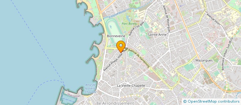localisation de l'entreprise MADAME MAEVA MUNOZ à MARSEILLE