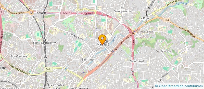 localisation de l'entreprise MADAME MAEVA NAKACHE à MARSEILLE
