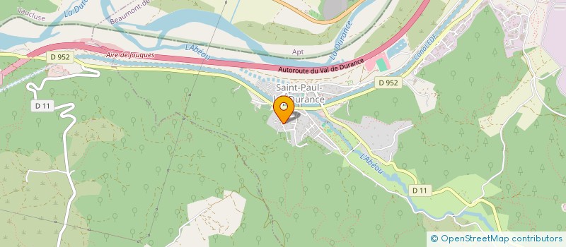 localisation de l'entreprise MADAME MAEVA NASI  SAINT-PAUL-LES-DURANCE