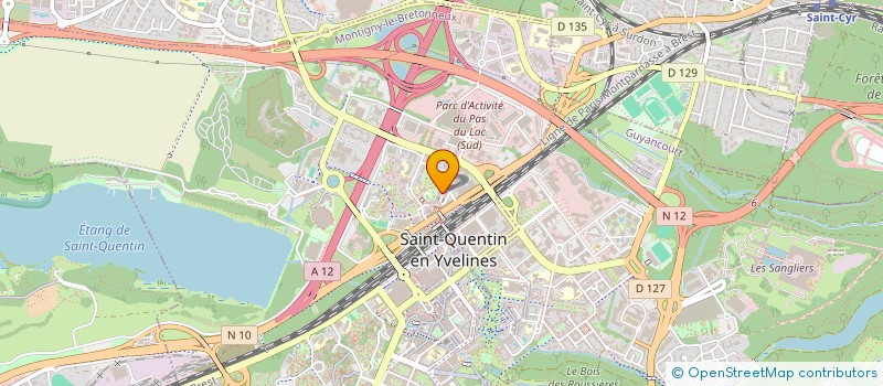 localisation de l'entreprise MADAME MAEVA NELLO  MONTIGNY-LE-BRETONNEUX