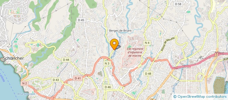 localisation de l'entreprise MADAME MAEVA NESTORET  FORT-DE-FRANCE