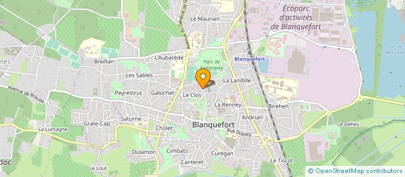 localisation de l'entreprise MADAME MAEVA NOURRY à BLANQUEFORT