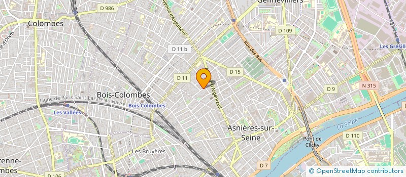localisation de l'entreprise MADAME MAEVA OGERAU à ASNIERES-SUR-SEINE