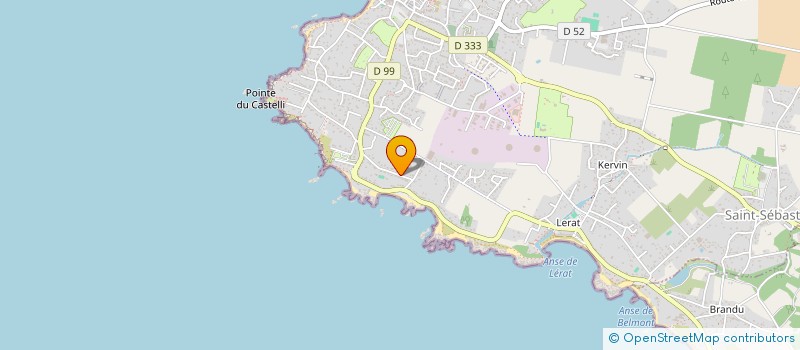 localisation de l'entreprise MADAME MAEVA OLLIVIER  PIRIAC-SUR-MER