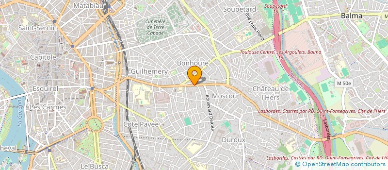localisation de l'entreprise MADAME MAEVA PAGOT à TOULOUSE