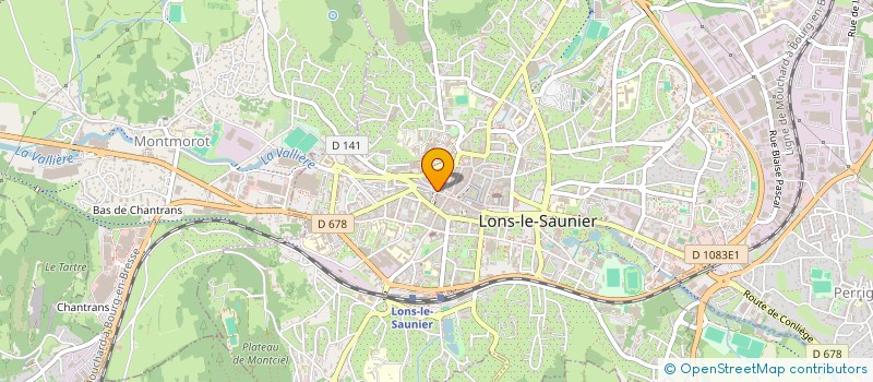 localisation de l'entreprise MADAME MAEVA PANSERI à LONS-LE-SAUNIER