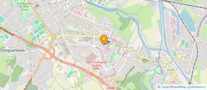 localisation de l'entreprise MADAME MAEVA PAYEN  LONGUENESSE
