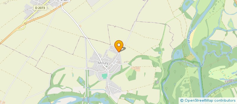 localisation de l'entreprise MADAME MAEVA PECHIN  MOLAY