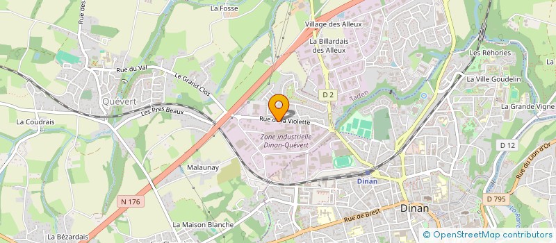 localisation de l'entreprise MADAME MAEVA PETITPAS  QUEVERT