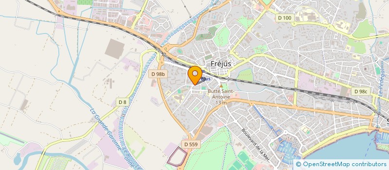 localisation de l'entreprise MADAME MAEVA PICARD à FREJUS