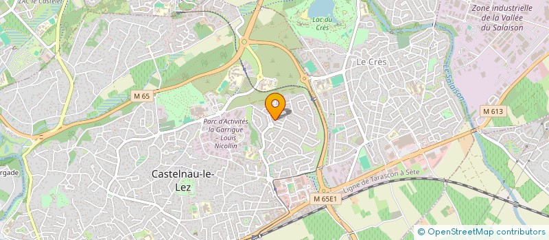 localisation de l'entreprise MADAME MAEVA PICQ  CASTELNAU-LE-LEZ