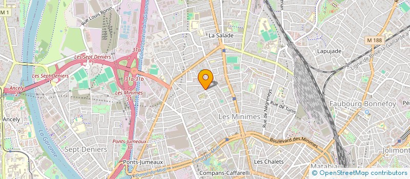 localisation de l'entreprise MADAME MAEVA PIERQUET  TOULOUSE