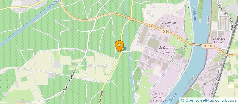 localisation de l'entreprise MADAME MAEVA POOT  BEAUCAIRE