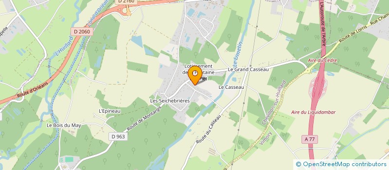 localisation de l'entreprise MADAME MAEVA POTHEAU à CHEVILLON-SUR-HUILLARD