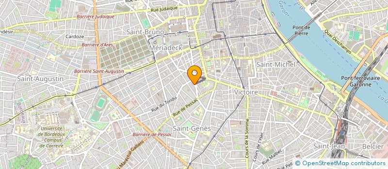 localisation de l'entreprise MADAME MAEVA PREAU  BORDEAUX