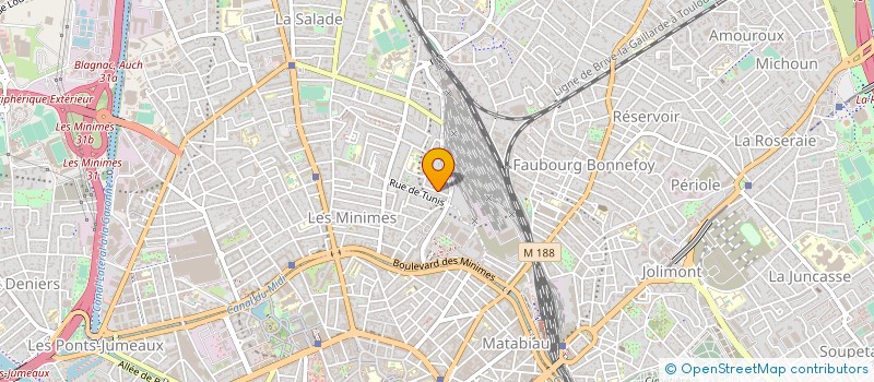 localisation de l'entreprise MADAME MAEVA PRIGENT à TOULOUSE