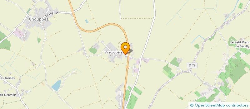 localisation de l'entreprise MADAME MAEVA RAFFARIN  CHOUPPES