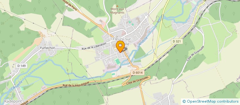 localisation de l'entreprise MADAME MAEVA ROBIN  FLEURY-SUR-ANDELLE