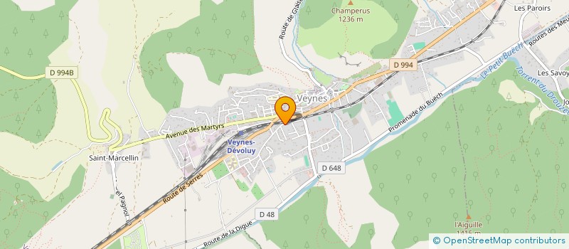 localisation de l'entreprise MADAME MAEVA ROUIT  VEYNES