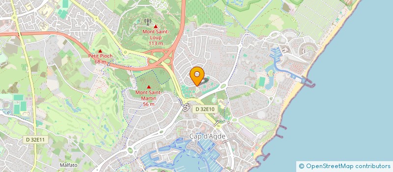 localisation de l'entreprise MADAME MAEVA ROUX à AGDE