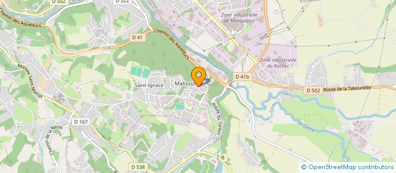 localisation de l'entreprise MADAME MAEVA SAINT-GERARD à VIENNE