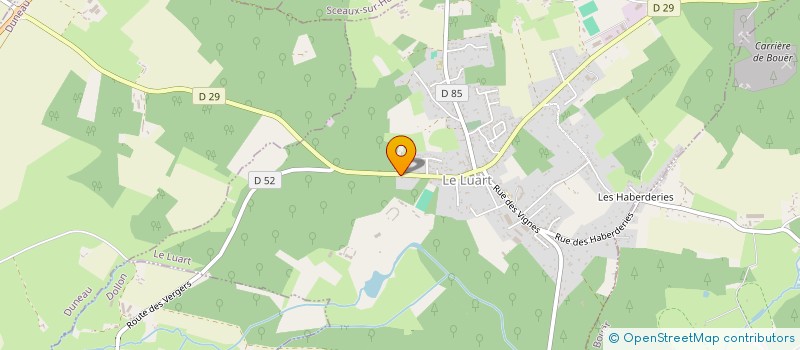 localisation de l'entreprise MADAME MAEVA SAINT OUEN  LE LUART