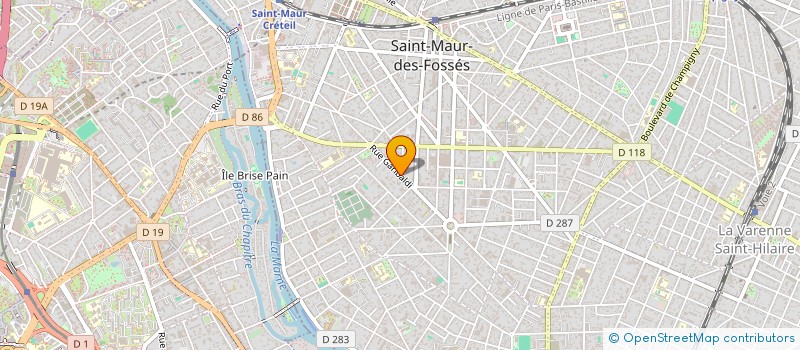 localisation de l'entreprise MADAME MAEVA SANGUINETI à SAINT-MAUR-DES-FOSSES