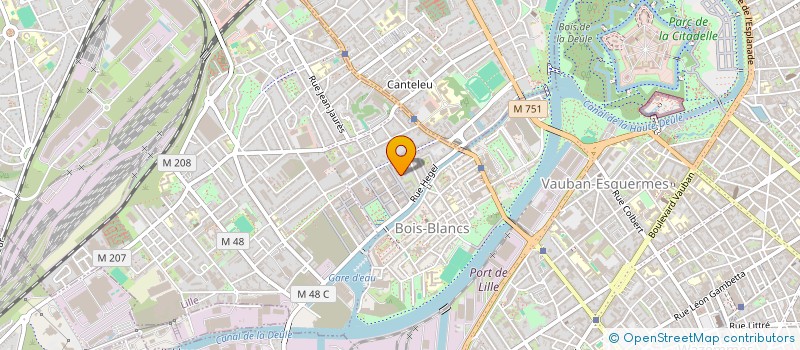 localisation de l'entreprise MADAME MAEVA SANTOS à LILLE