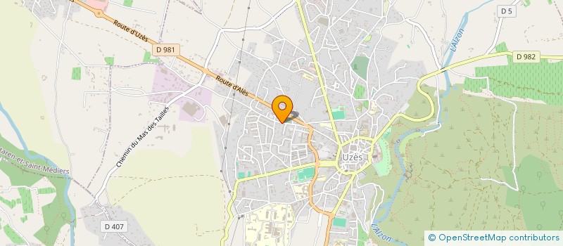 localisation de l'entreprise MADAME MAEVA SARDINOUX  UZES