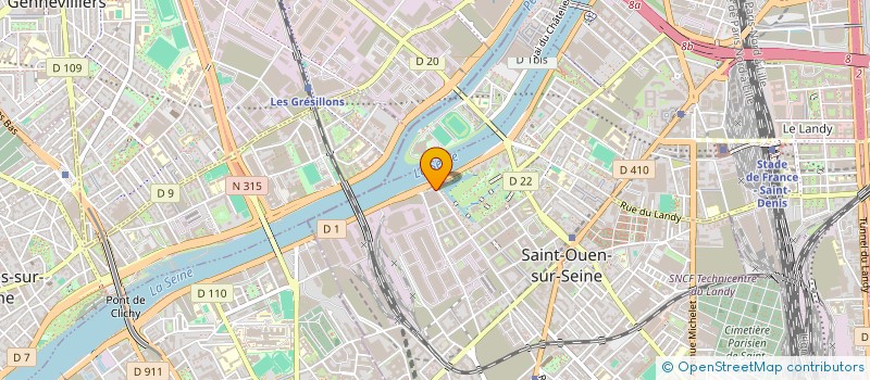 localisation de l'entreprise MADAME MAEVA SAVINIEN à SAINT-OUEN-SUR-SEINE