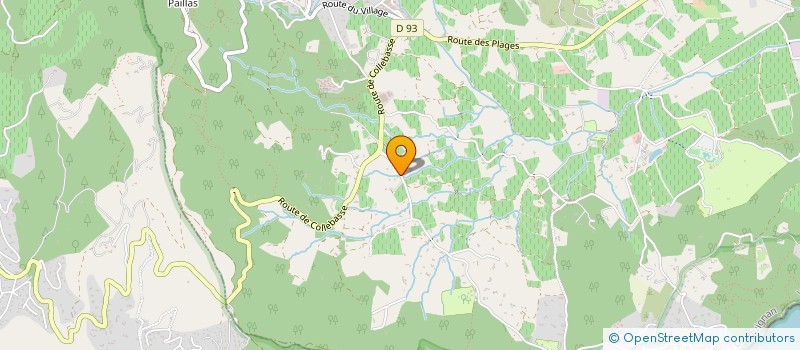 localisation de l'entreprise MADAME MAEVA SEGOND  RAMATUELLE