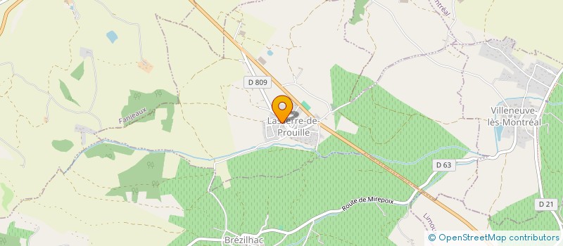 localisation de l'entreprise MADAME MAEVA SELLER  LASSERRE-DE-PROUILLE