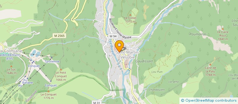 localisation de l'entreprise MADAME MAEVA SERDJEBI  SAINT-MARTIN-VESUBIE