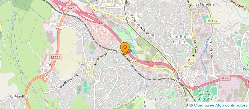 localisation de l'entreprise MADAME MAEVA SEVE  VILLARS