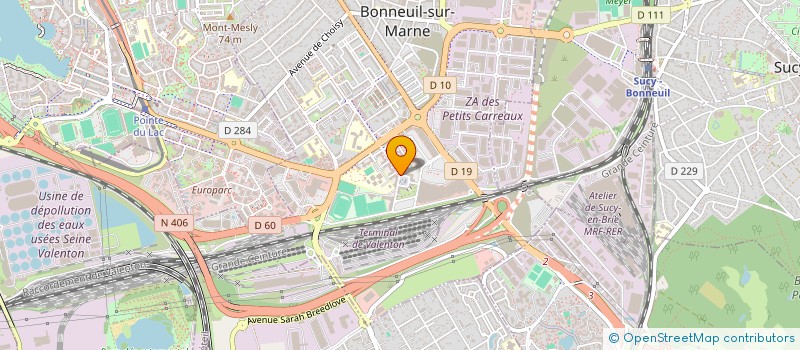 localisation de l'entreprise MADAME MAEVA SIABI  BONNEUIL-SUR-MARNE